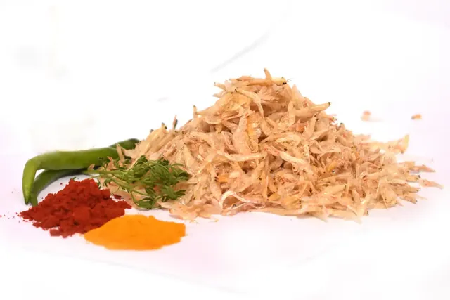 Dry Baby Shrimp Masala