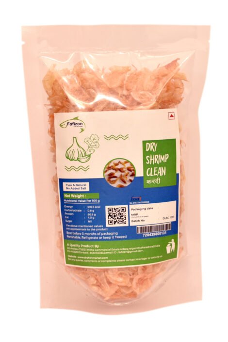 Fofizon's Dry Fish Seafood | Sundried Large Shrimp | करंदी  | Cleaned, Peeled head, Trimmed tentacles and tail - Image 6